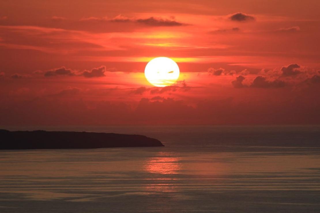 Türkiye'nin en kuzeyi Sinop'ta eşsiz gün batımı