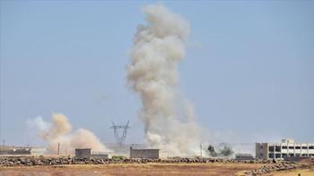 Terör örgütü YPG/PKK yine Azez’e saldırdı Terör örgütü YPG/PKK yine Azez’e saldırdı