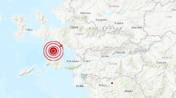 İzmir’de deprem! İzmir’de deprem!