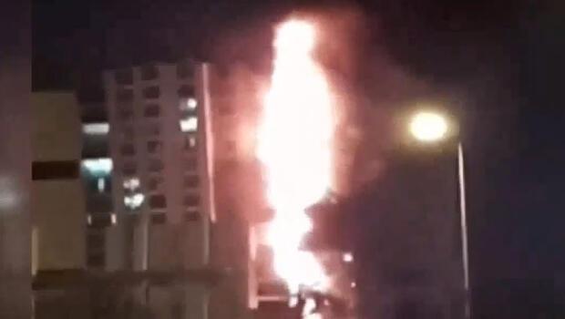 Ankara'da korkutan yangın! Ekipler müdahale ediyor