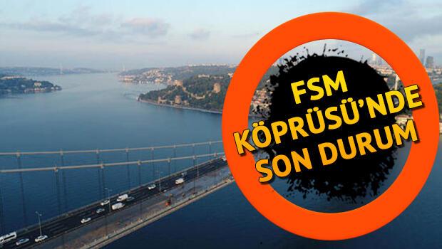 Fatih Sultan Mehmet Köprüsü'ndeki (FSM) çalışmalar ne zaman bitiyor? 