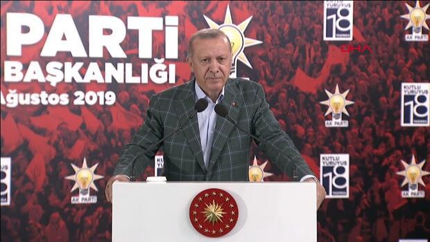 Cumhurbaşkanı Erdoğan 'Altını çizerek ifade etmek isterim' dedi ve bu mesajı verdi  