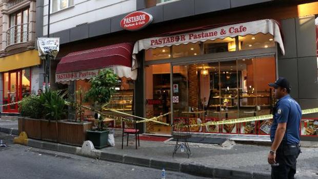 Şişlide oğlunun gözü önünde kurşun yağmuruna tutuldu