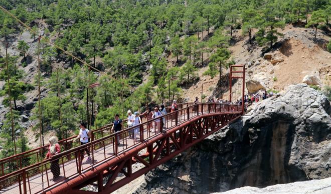204 basamak iniyor, 600 metre yürüyor ve... Binlerce kişi oraya gidiyor! 204 basamak iniyor, 600 metre yürüyor ve... Binlerce kişi oraya gidiyor!