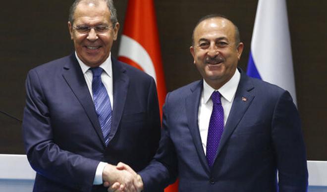 Bakan Çavuşoğlu, Rus mevkidaşı Lavrov'la görüştü Bakan Çavuşoğlu, Rus mevkidaşı Lavrov'la görüştü