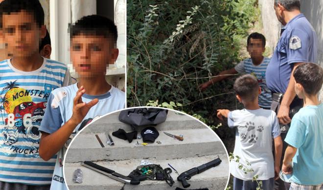 Sokakta oynayan iki kardeş buldu! Faciadan dönüldü… Sokakta oynayan iki kardeş buldu! Faciadan dönüldü…