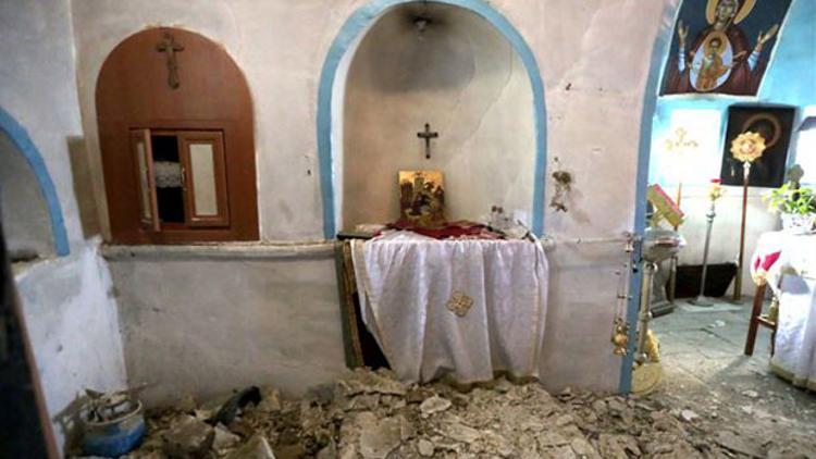 Gökçeada'da kilise kullanılamaz hale geldi