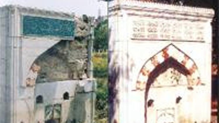 Çaldıkları çeşmeyi camiye bıraktılar