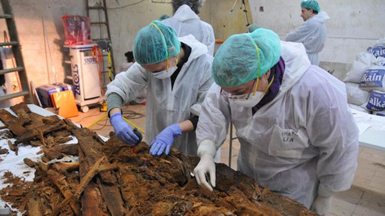 400 yıl sonra kalıntıları bulundu