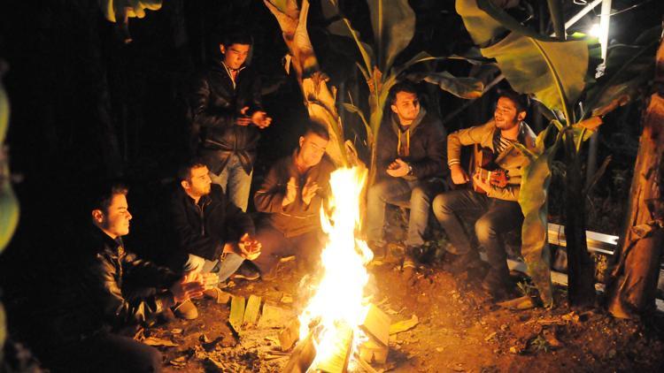 Gitarlı muz nöbeti