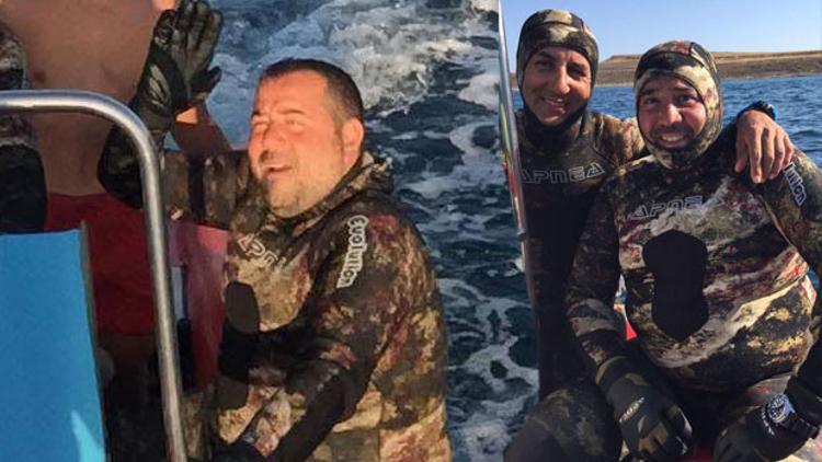 Ata Demirer’i zıpkınla balık avı merakı sardı