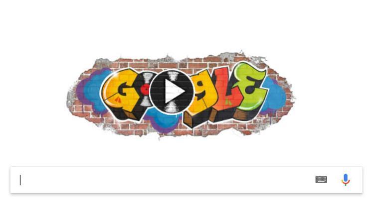 Hip Hop'un tarihi Google'da doodle oldu!