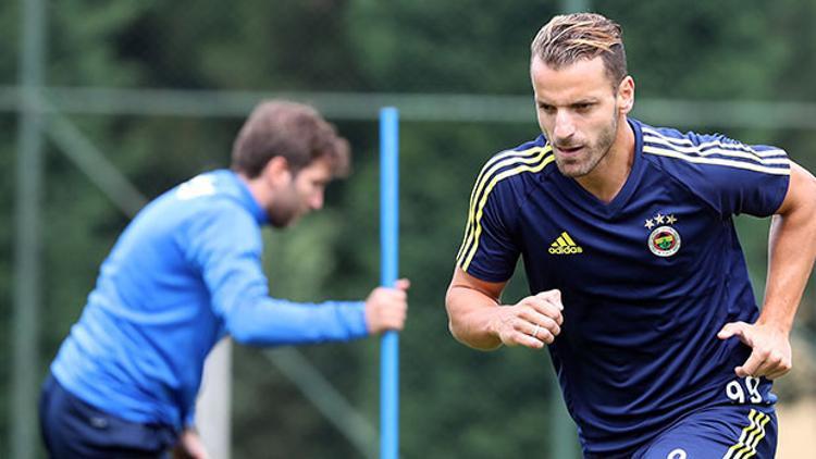 Soldado takımla birlikte çalıştı