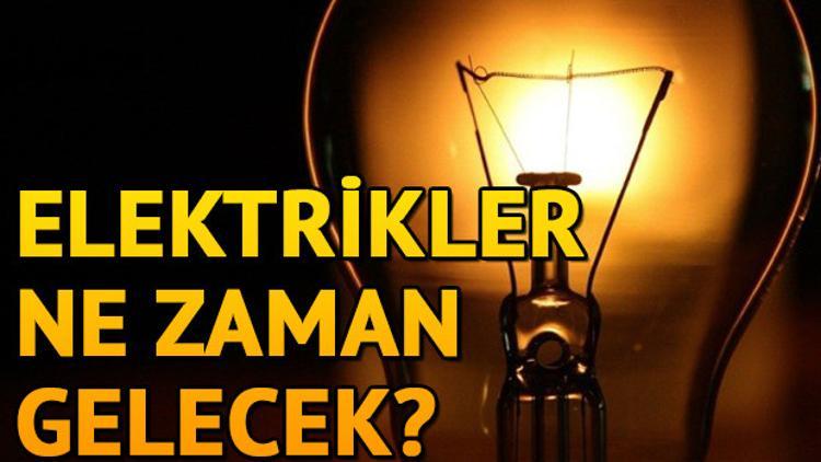 12 Mart İstanbul elektrik kesintisi! İstanbul'da elektrikler ne zaman gelecek?