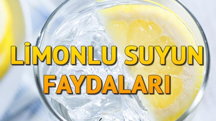 Limonlu su ne işe yarar? Limonlu suyun faydaları