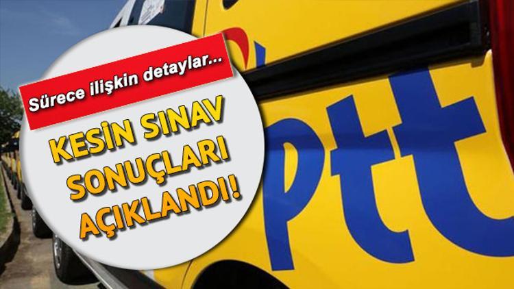 PTT kesin sınav sonucu sorgulama | PTT kesin sınav sonuçları açıklandı