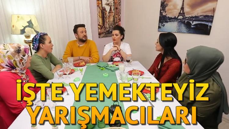 Yemekteyiz'in bu haftaki yarışmacıları kimler? İşte 1-5 Nisan Yemekteyiz yarışmacıları