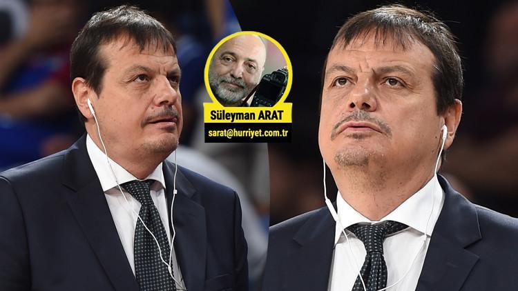 Ergin Ataman'dan tepki! Sahaya böyle çıktı...
