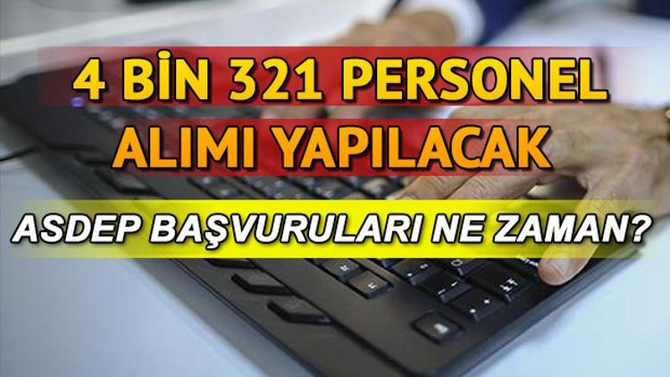 Aile, Çalışma ve Sosyal Hizmetler Bakanlığı personel alımı başvuru şartları neler? ASDEP başvuruları ne zaman?