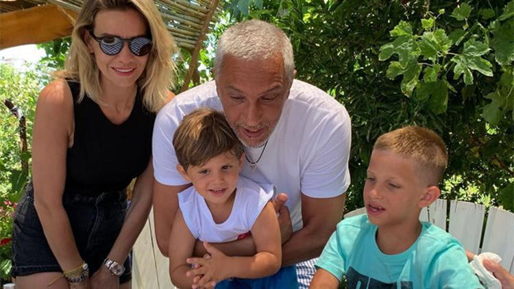 Esra Erol ve eşi Ali Özbir'den çifte kutlama