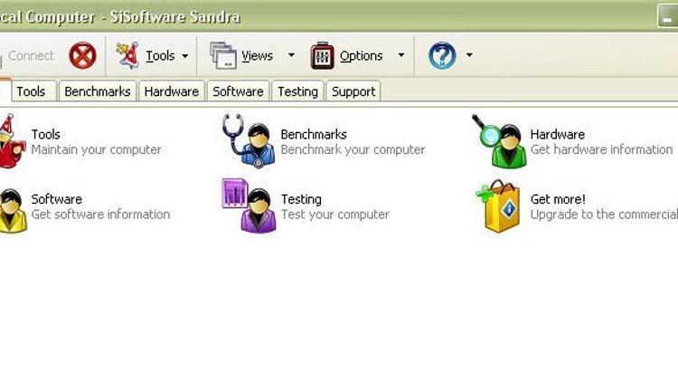 SiSoftware Sandra Lite nasıl kullanılır?