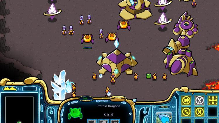 Blizzard'ın yeni oyunu Starcraft: Cartooned yayında
