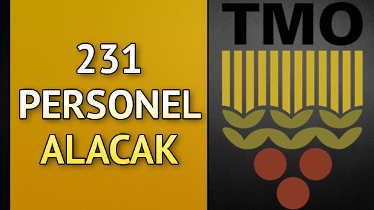 TMO personel alımı ile 231 kişiyi istihdam edecek!