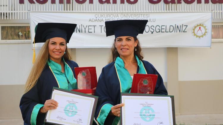 Anne birinci, kızı ikincilikle mezun oldu