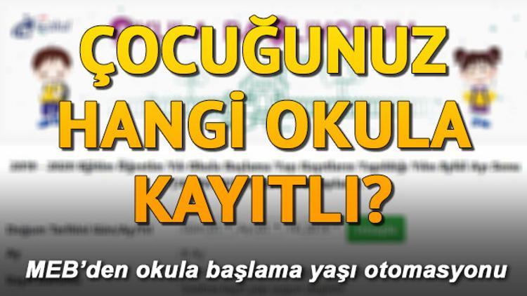 Çocuğum hangi okula gidecek? MEB'den ilkokula başlama yaşı otomasyonu!