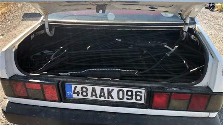 Kaza yapınca yakalandılar!