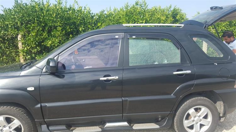 Lüks otomobile silahlı saldırı