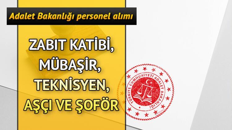 Adalet Bakanlığı personel alımı başvuru sonuçları ne zaman açıklanacak?