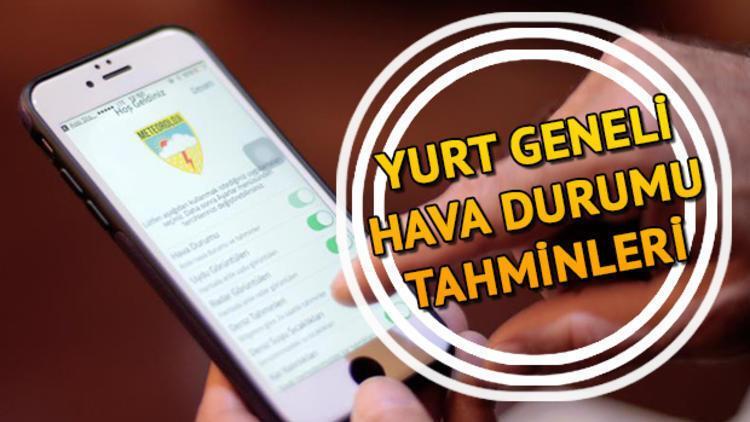 Pazartesi günü hava nasıl olacak? 22 Temmuz hava durumu tahminleri