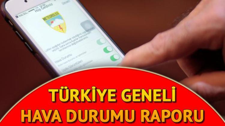 Perşembe günü hava nasıl olacak? 1 Ağustos Perşembe hava durumu raporu
