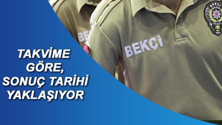 Bekçilik sınav sonuçları ne zaman açıklanır? İşte, sonuç tarihi