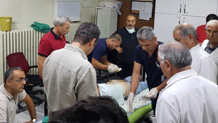 Doktora bıçaklı saldırı