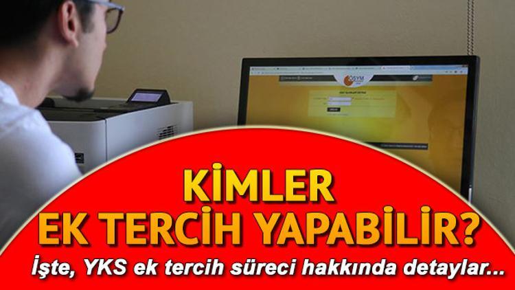 YKS tercihi yapmadan ek tercih yapılır mı?