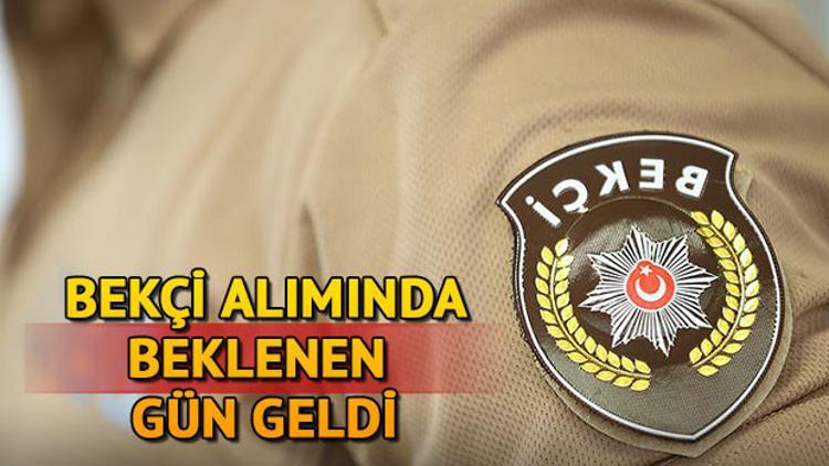Bekçilik sınav sonuçları ne zaman saat kaçta açıklanacak?