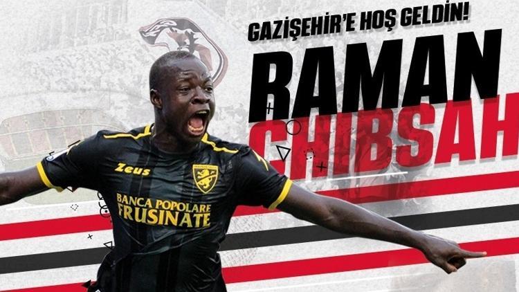 Raman Chibsah, Gazişehir Gaziantep'te! | Transfer haberleri...