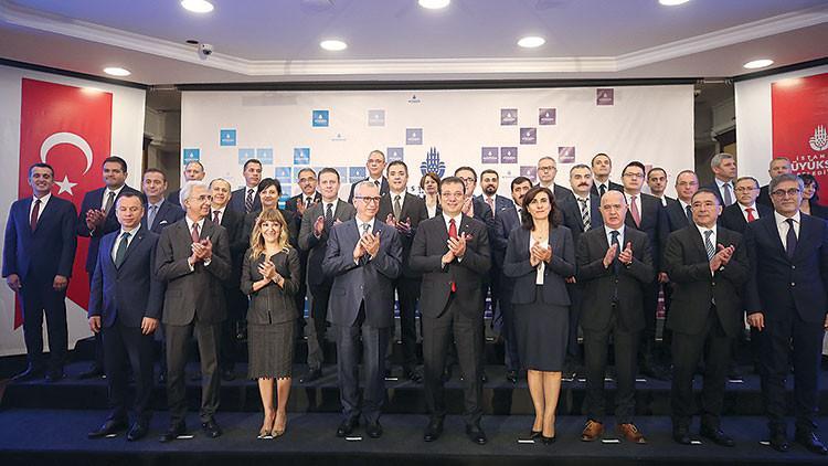 İmamoğlu İBB ekibini tanıttı