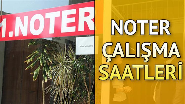 Bayram ve arefe günü noterler açık mı? Kurban Bayramı noter çalışma saatleri
