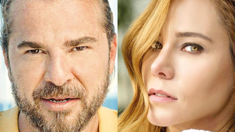 Buçin Terzioğlu ile Engin Altan Düzyatan aynı dizide