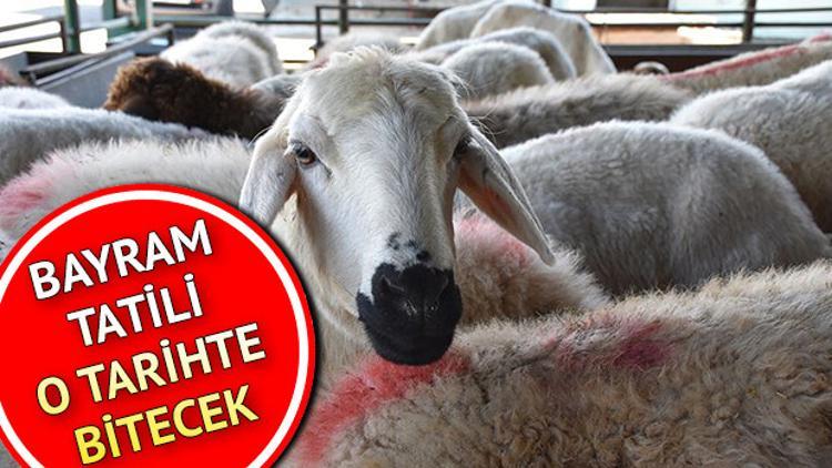 Kurban Bayramı tatili kaç gün? Bayram tatili ne zaman bitecek?