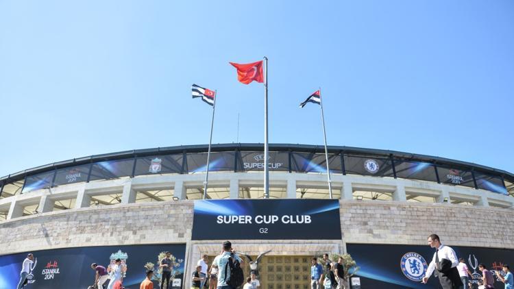 İstanbul'u UEFA Süper Kupa heyecanı sardı