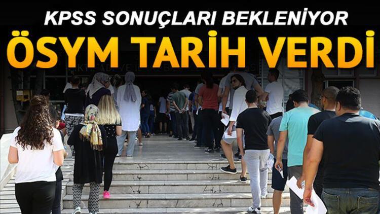 KPSS sonuçları ne zaman açıklanacak? ÖSYM tarih verdi mi?