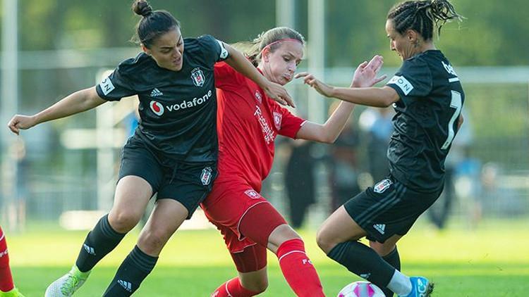 Beşiktaş galibiyetle veda etti