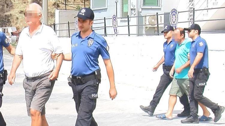 Marmara Adası'nda gözaltına alınan baba- oğul adliyede