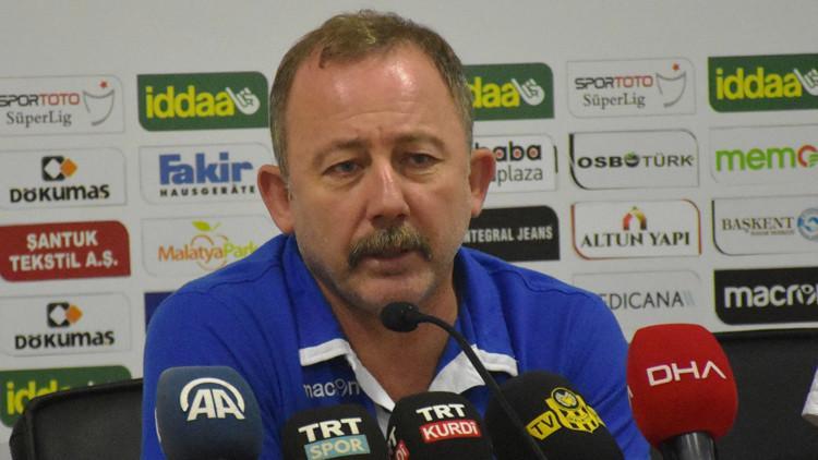 Sergen Yalçın: "Oyun anlamında korkularımız var"