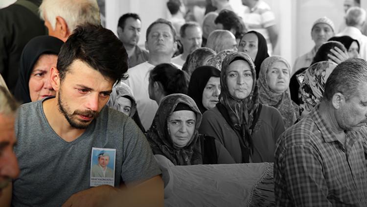 Gölet kurbanı aileye acı veda