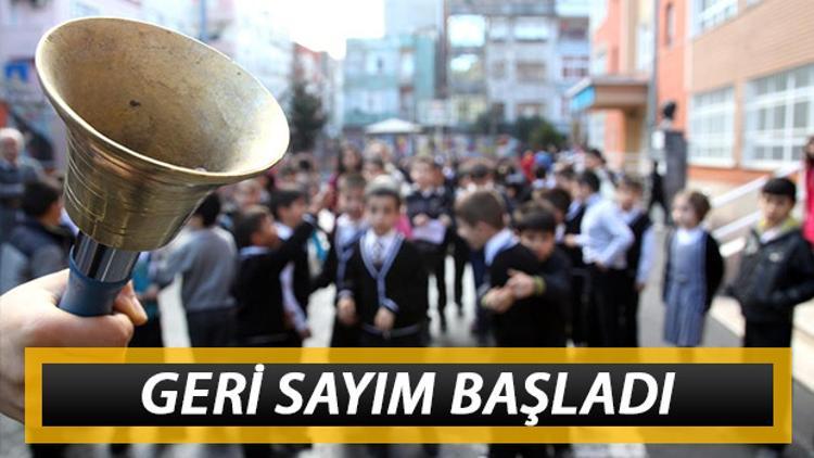 Okullar ne zaman açılacak? Yaz tatili kaç gün sonra bitecek?